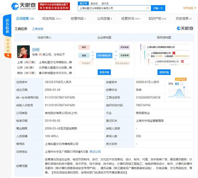 被执行超588万 灿星文化陷入财务迷雾，文化艺术经纪代理面临挑战